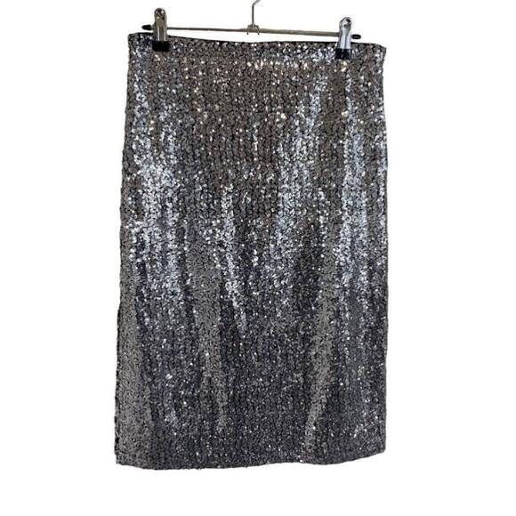 BB Dakota Women's All Night Sequin Skirt with Side Slit - M china - Picture 2 of 6